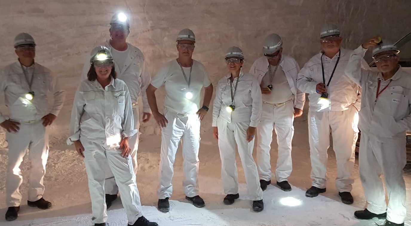 Bild: v. l. n. r.: Thomas Cirener, Gabi Wegner, Axel Hermsen, Helmut Eisermann, Ruth Freßmann, Manfred Winter, Jörg Banemann, Karlheinz Hasibether